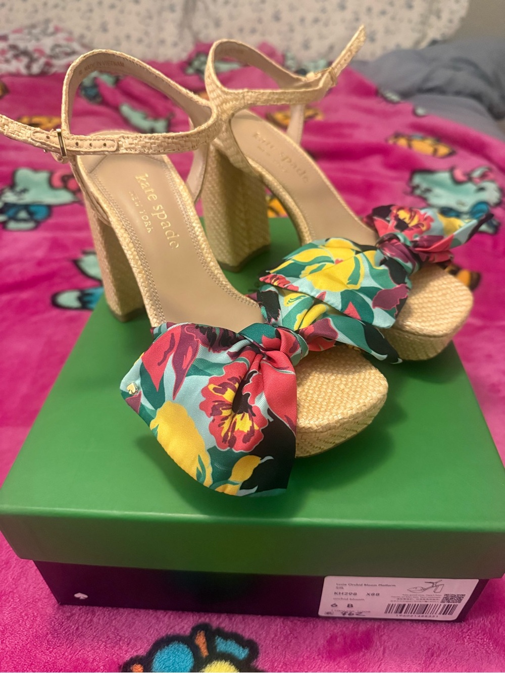 kate spade lucie orchid Platform Sandals - Multicolor